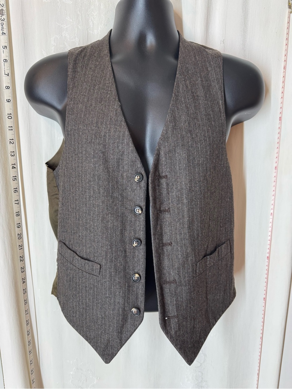 Vintage Pinstripe Vest